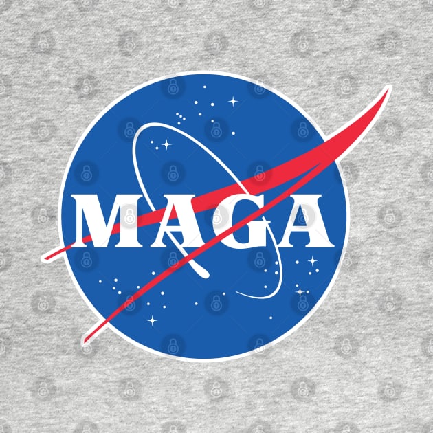 Nasa / MAGA Logo Tribute/Parody Design by DankFutura